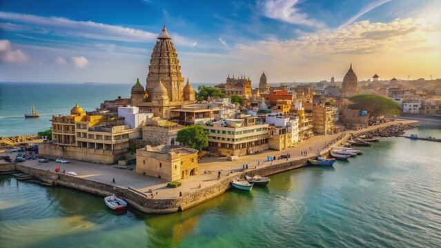 Dwarka - The kingdom of Dwarkadhish - Dwarka, beyt dwarka - Image 1